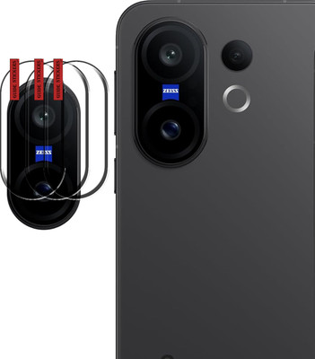 EJZATEX Back Camera Lens Glass Protector for VIVO X200 FE 5G, BACK CAMERA LENS PROTECTOR(Pack of: 3)