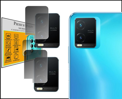 Hideous Back Camera Lens Glass Protector for Vivo T1X(Pack of: 2)