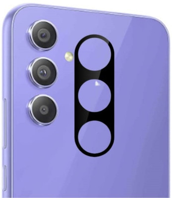 VOSKI Back Camera Lens Glass Protector for Samsung Galaxy A54 3D Back Rear Scratch Proof Camera Lens Protector Glass(Pack of: 1)