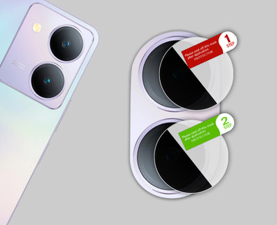 Hideous Back Camera Lens Glass Protector for vivo Y27 5G(Pack of: 1)