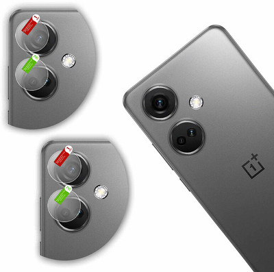 HIDEOUS Back Camera Lens Glass Protector for OnePlus Nord CE3(Pack of: 2)