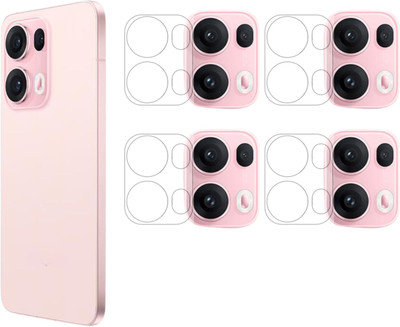 ISAAK Back Camera Lens Glass Protector for OPPO Reno 13 Pro 5G(Pack of: 4)