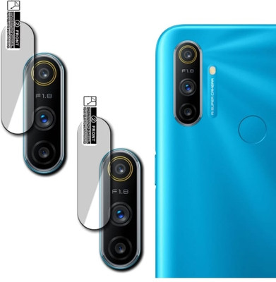 AHWAVEEDA Back Camera Lens Glass Protector for REALME C3 CAMERA LENS(PACK OF 2)(Pack of: 2)