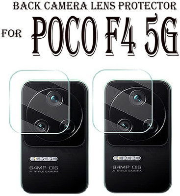 HIRDESH Back Camera Lens Glass Protector for POCO F4 5G(Pack of: 2)