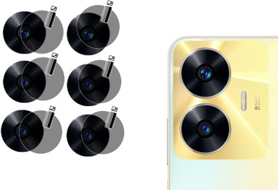 EZGER Back Camera Lens Glass Protector for Realme C55(Pack of: 3)