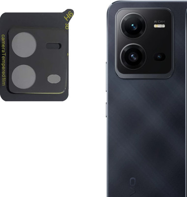 EJZATI Back Camera Lens Glass Protector for vivo V25 5G, BACK CAMERA LENS PROTECTOR(Pack of: 2)