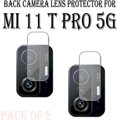 YCHROZE Back Camera Lens Glass Protector for Xiaomi 11T Pro 5G(Pack of: 2)