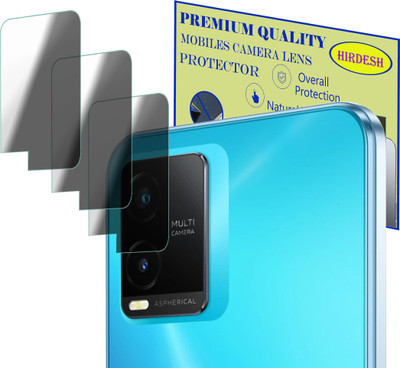 HIRDESH Back Camera Lens Glass Protector for Vivo T1X(Pack of: 3)