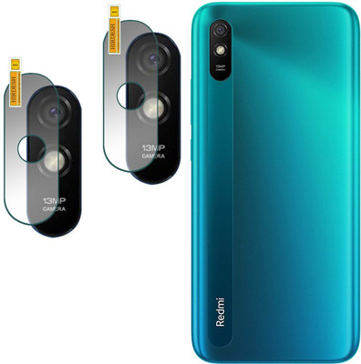 DAFFIN Back Camera Lens Glass Protector for Redmi 9A(Pack of: 2)