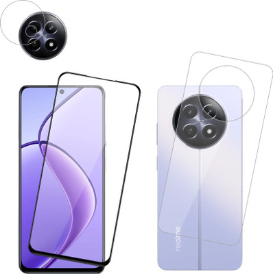 Vatsin Front & Back Camera Lens Glass Protector for Realme Narzo N65 5G, Front and Back Tempered Glass for Realme Narzo N65 5G(Pack of: 3)