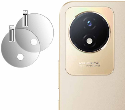 YCHROZE Back Camera Lens Glass Protector for Vivo Y02t(Pack of: 2)