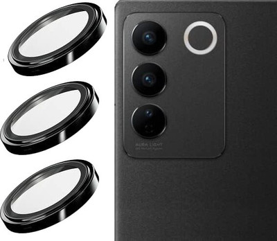 Pratibha Back Camera Lens Ring Guard Protector, Camera Lens Glass Protector for suitable VIVO V27 & V27 Pro(Pack of: 3)