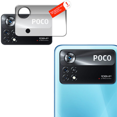 Hideous Back Camera Lens Glass Protector for POCO X4 Pro 5G(Pack of: 1)