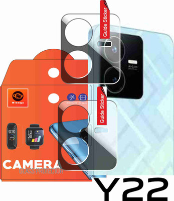 FINCH Back Camera Lens Glass Protector for VIVO Y22(Pack of: 2)