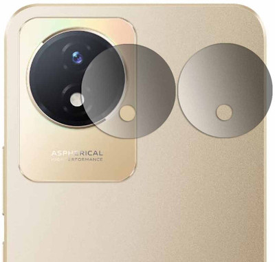 YCHROZE Back Camera Lens Glass Protector for Vivo Y02t(Pack of: 2)