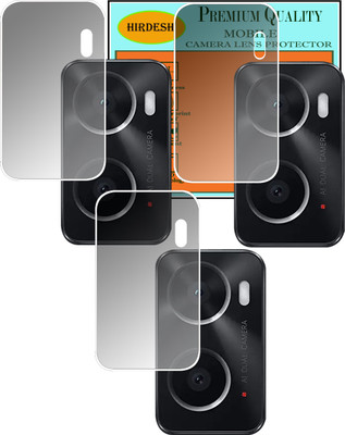HIRDESH Back Camera Lens Glass Protector for OPPO A76(Pack of: 3)