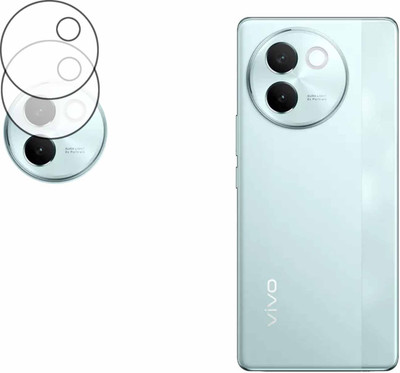 EJZATI Back Camera Lens Glass Protector for VIVO V30E 5G, BACK CAMERA LENS PROTECTOR(Pack of: 2)