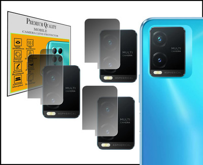 Hideous Back Camera Lens Glass Protector for Vivo T1X(Pack of: 3)