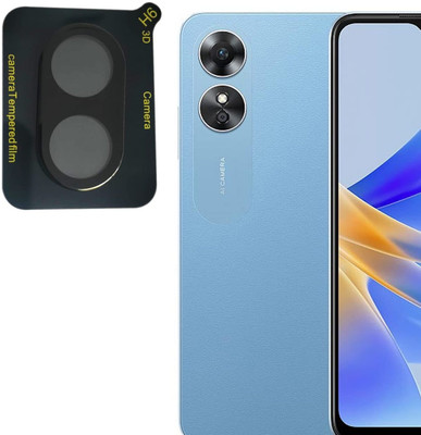 Caseworm Back Camera Lens Glass Protector for Oppo A17-3D Lens Camera Protector(Pack of: 1)