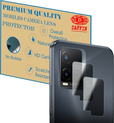 DAFFIN Back Camera Lens Glass Protector for vivo T1X(Pack of: 2)