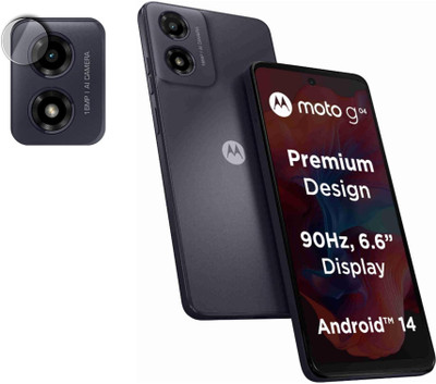 ISAAK Back Camera Lens Glass Protector for Moto G04, Motorola G04(Pack of: 1)