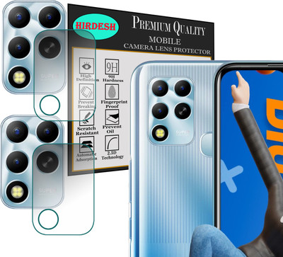 HIRDESH Back Camera Lens Glass Protector for Infinix Hot 12(Pack of: 2)