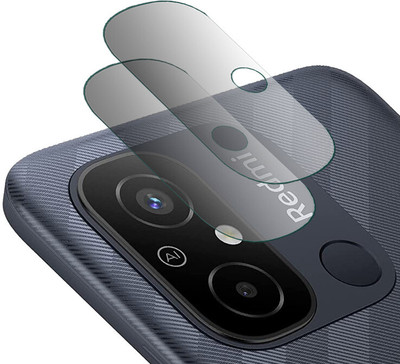 DOUMOF Back Camera Lens Glass Protector for Redmi 12C.(Pack of: 2)