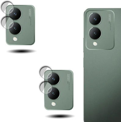 Mobtek Back Camera Lens Glass Protector for Vivo Y17s(Pack of: 2)