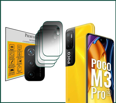 Ychroze Back Camera Lens Glass Protector for POCO M3 Pro 5G(Pack of: 4)