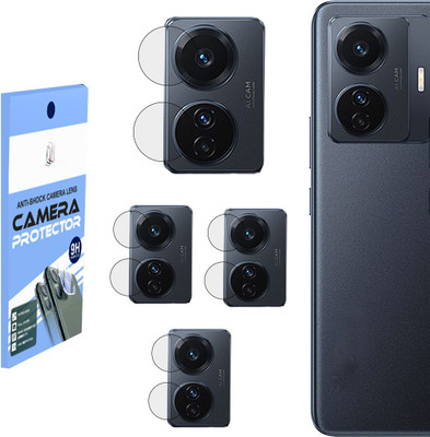 BERRIES Back Camera Lens Glass Protector for VIVO T1 PRO 5G [Unbreakable Polycarbonate Material](Pack of: 4)
