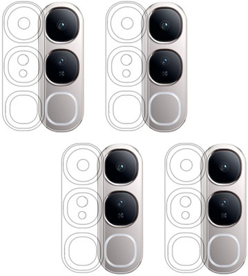 ISAAK Back Camera Lens Glass Protector for Vivo Y300 5G(Pack of: 4)