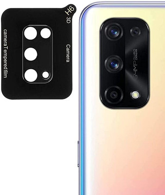 Caseworm Back Camera Lens Glass Protector for Realme X7 Slim 9H Strong Glass Full Coverage, Scratch Resistant(Pack of: 1)
