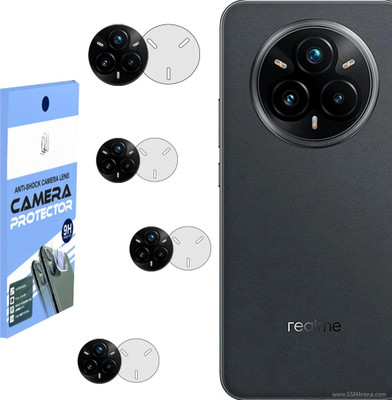 SHIVATRIX Back Camera Lens Glass Protector for REALME 14 PRO PLUS 5G(Pack of: 4)