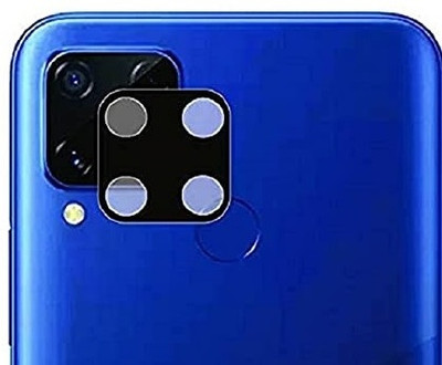 ELEF Back Camera Lens Glass Protector for Realme C15 Premium Quality Full Coverage Camera Lens Protector Glass(Pack of: 1)