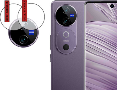 EJZATI Back Camera Lens Glass Protector for VIVO V40 5G, BACK CAMERA LENS PROTECTOR(Pack of: 2)