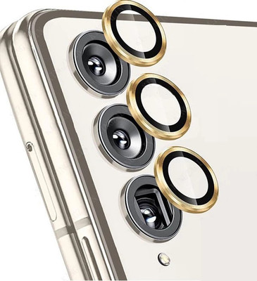 KHR Back Camera Lens Ring Guard Protector for SAMSUNG Galaxy Z Fold4 5G(Pack of: 1)