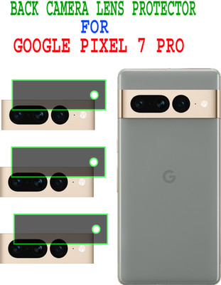 ejzatex Back Camera Lens Glass Protector for GOOGLE PIXEL 7 PRO(Pack of: 3)