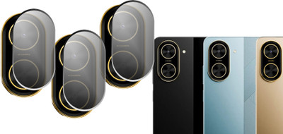 HIDEOUS Back Camera Lens Glass Protector for POCO C71(Pack of: 3)