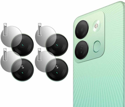 DOUMOF Back Camera Lens Glass Protector for Infinix Smart 7 HD CAMERA(Pack of: 2)