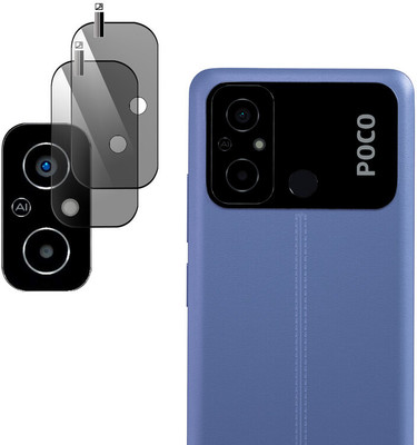 DAFFIN Back Camera Lens Glass Protector for POCO C55(Pack of: 2)