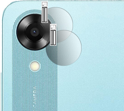 DOUMOF Back Camera Lens Glass Protector for Oppo A17k MOBILE(Pack of: 2)