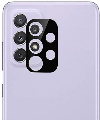 YAFILO Back Camera Lens Glass Protector for Samsung Galaxy A72 5G Anti-Scratch Glass [Easy Installation] Black(Pack of: 1)