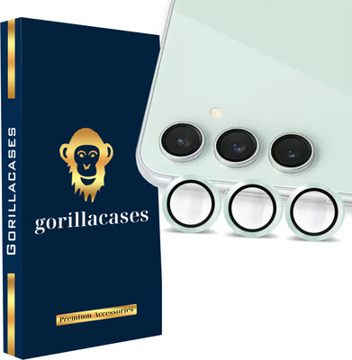 Gorilla Cases Back Camera Lens Ring Guard Protector for Samsung Galaxy S23 FE 5G, Samsung S23 FE, Seria Blue Frame of Camera Rings(Pack of: 1)