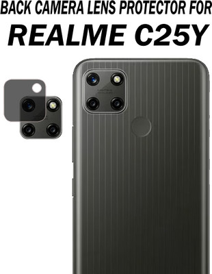 ejzatex Back Camera Lens Glass Protector for REALME C25Y(Pack of: 1)