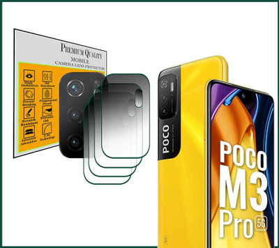 Ychroze Back Camera Lens Glass Protector for POCO M3 Pro 5G(Pack of: 4)