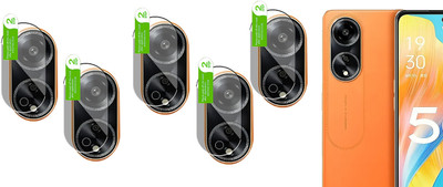 HIDEOUS Back Camera Lens Glass Protector for Oppo A1(Pack of: 5)