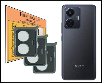 Hideous Back Camera Lens Glass Protector for iQOO Z6 44W(Pack of: 6)