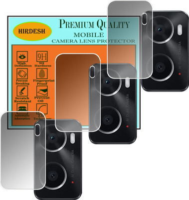 HIRDESH Back Camera Lens Glass Protector for OPPO A76(Pack of: 3)