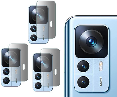 YCHROZE Back Camera Lens Glass Protector for Xiaomi 12T(Pack of: 3)