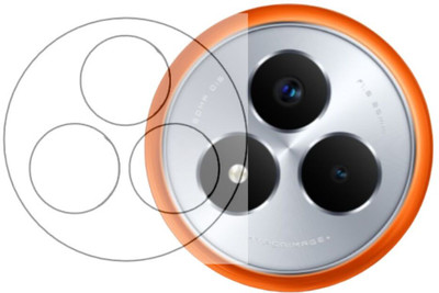 ISAAK Back Camera Lens Glass Protector for Realme Narzo 80 Pro 5G(Pack of: 1)
